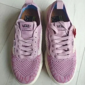 Zapatos lilas vans white cheap